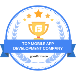Expando Digital Agency celebrates achieving top mobile app development status by goodfirms.co