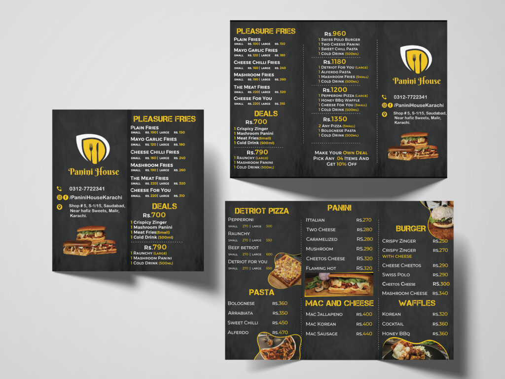 panini food menu