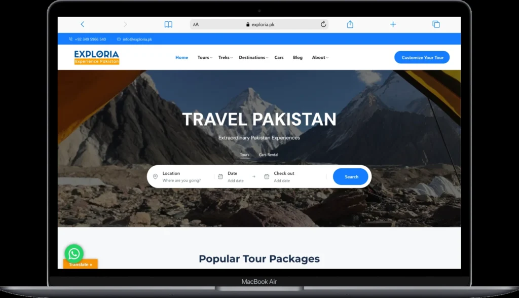 Exploria-Pakistan-Travel-Website