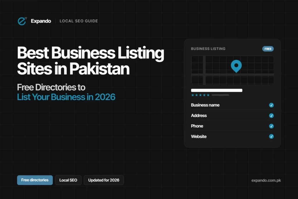 Best Business Listing Sites in Pakistan